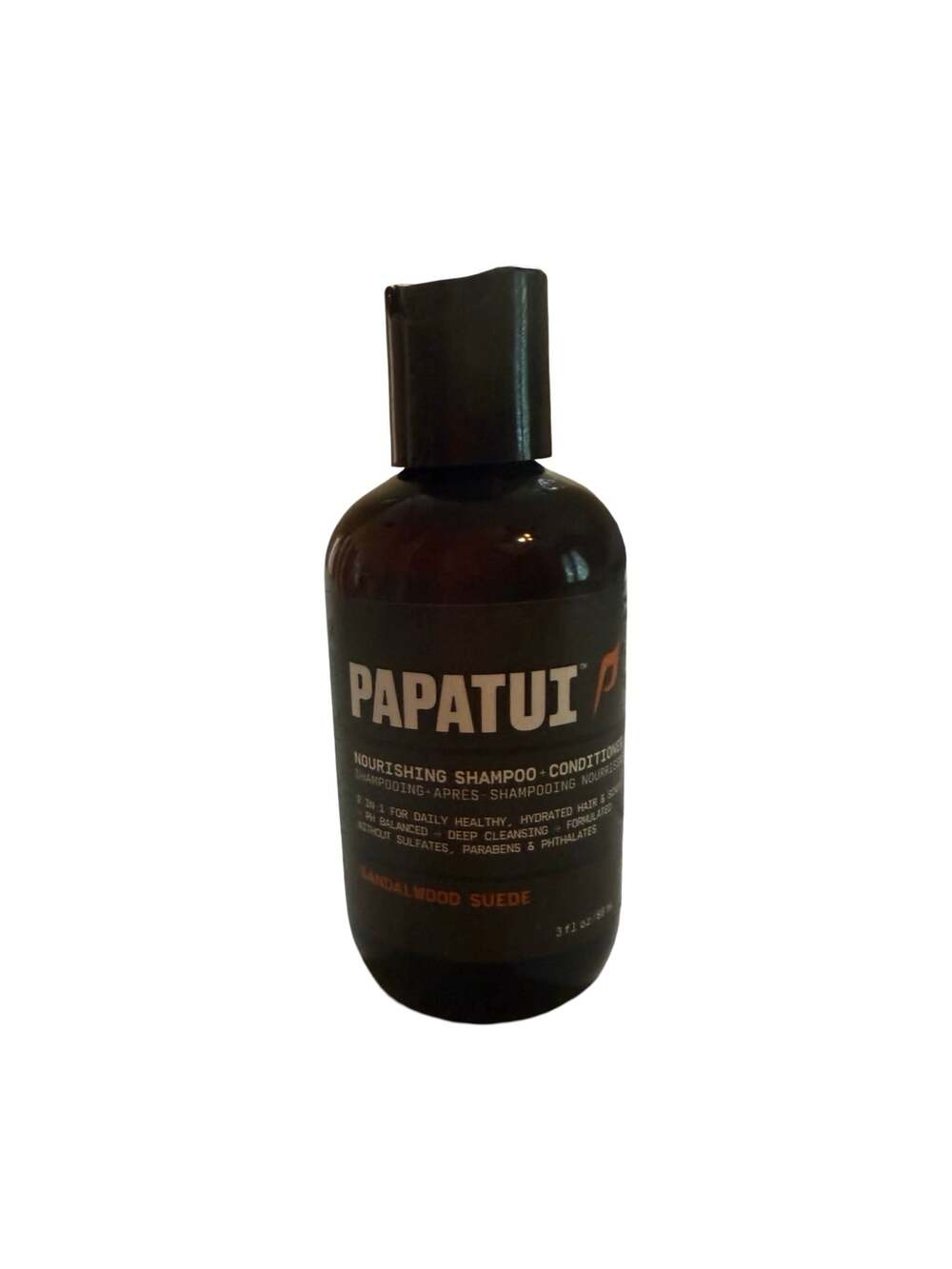 PAPATUI Nourishing Shampoo + Conditioner 2-in-1 Sandalwood Suede - 3 fl oz